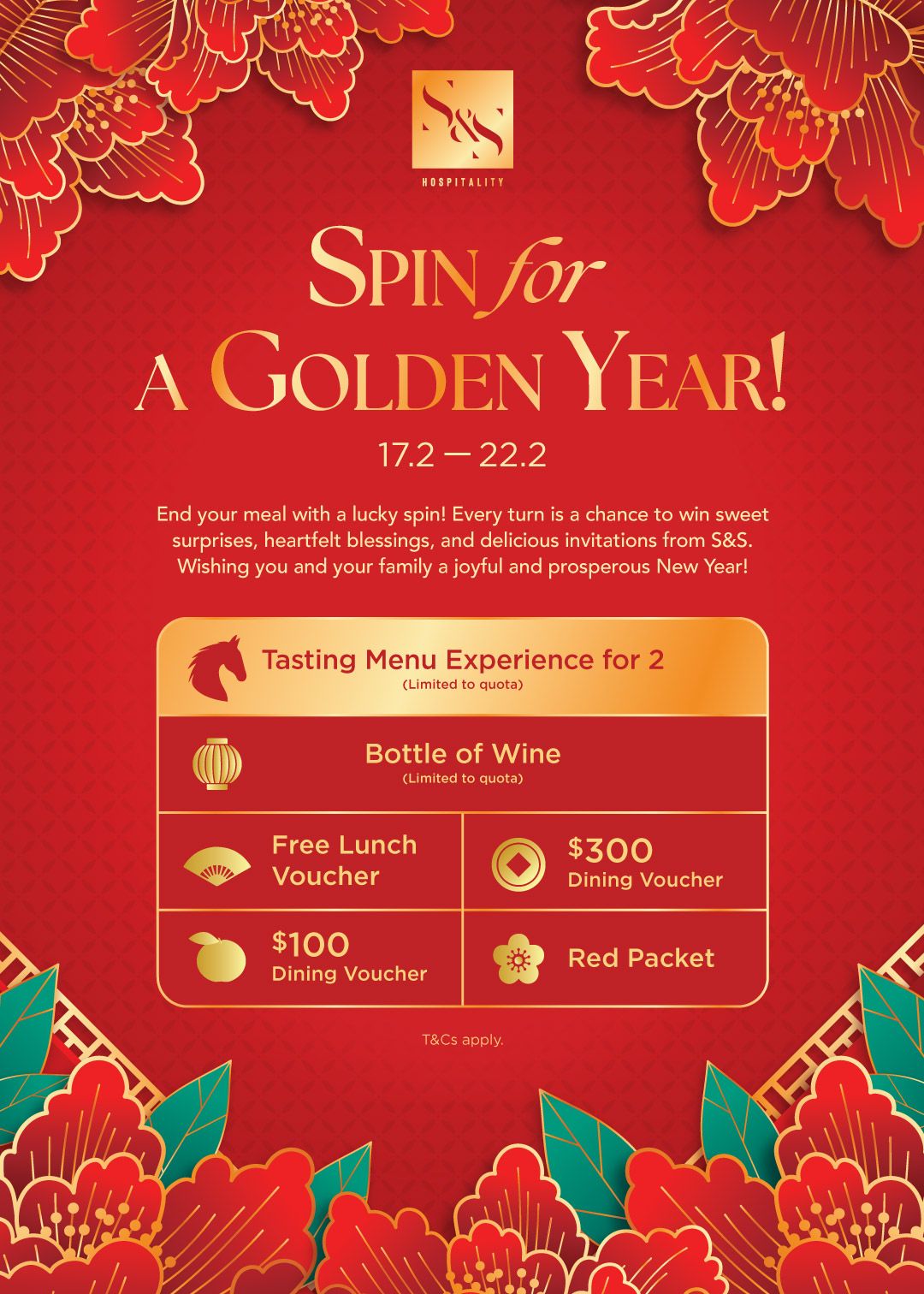 Spin for a Golden Year!