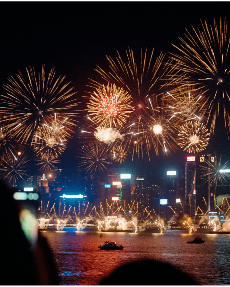 National Day Fireworks Dining