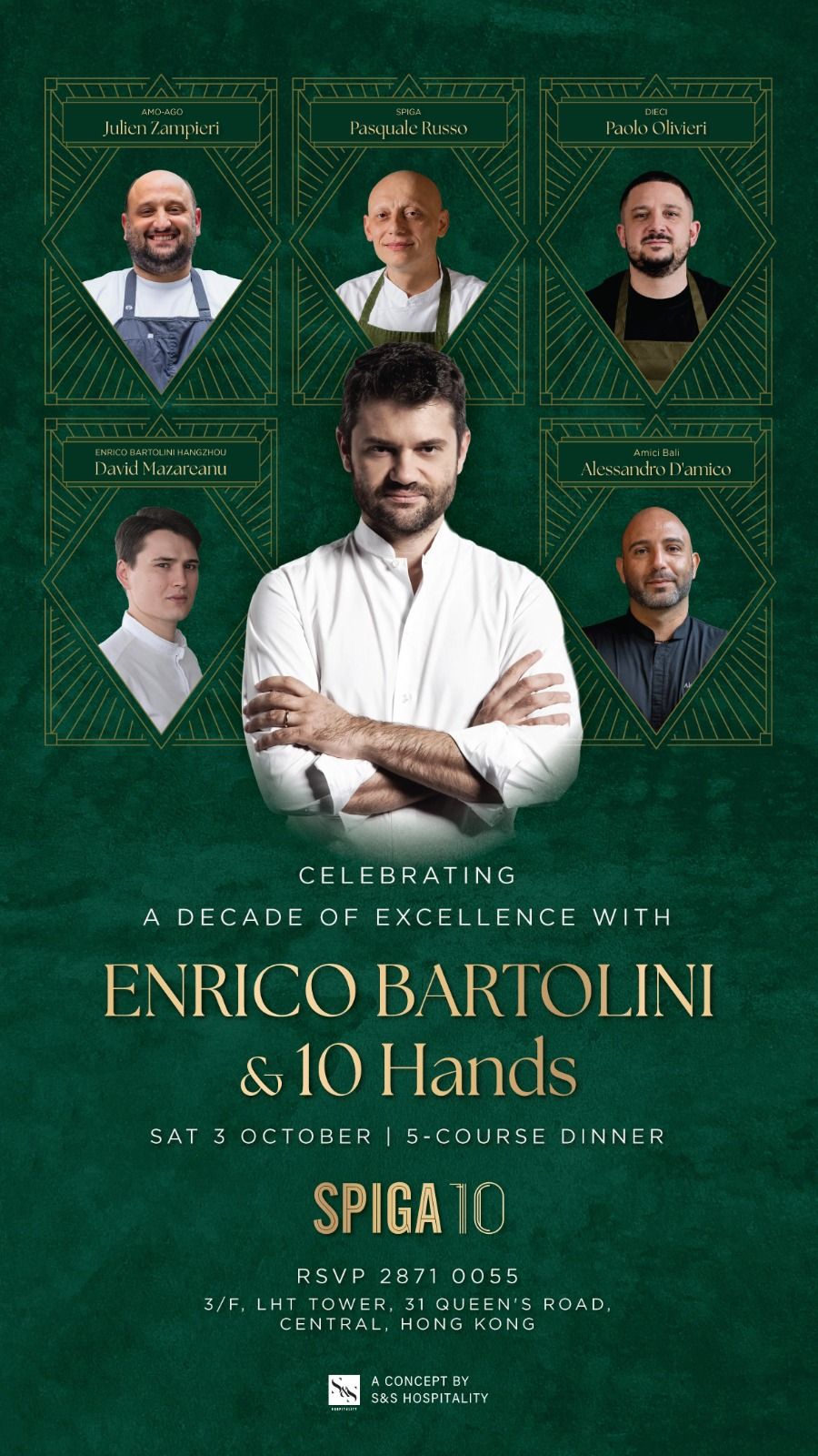 Enrico Bartolini & 10 Hands