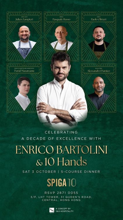 Enrico Bartolini & 10 Hands
